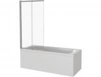 Штора на ванну BAS SCREEN SLR-100-C-CH