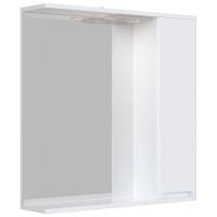 Шкаф зеркальный Sanstar Адель 70 см правый, с подсветкой