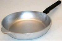 Сковорода 260х60мм алюминиевая литая со съемной ручкой