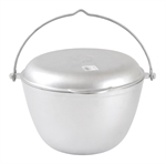 Казан походный 4,0л ал. (с крышкой сковородой)