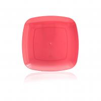 Тарелка пластмассовая квадратная 240*240