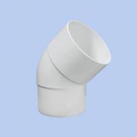 Отвод соединения трубы 67/80 MUROL белый