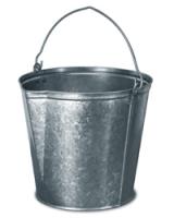 Ведро 9л черное