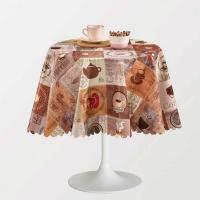 Клеенка столовая TRENDY 1627-00 NEW на нетканой основе 1,4*25м (эконом)