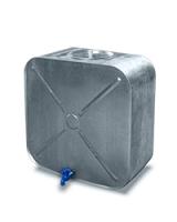 Бак 100л оцинкованный плоский (Л)