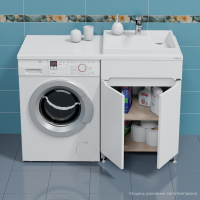 Умывальник над стиральной машиной 