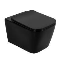 Унитаз подвесной BelBagno Ardente-C, черный матовый