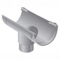 Воронка желоба центр.80 с уплотнителем MUROL белая