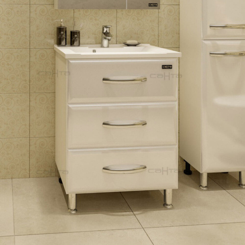 Тумба с раковиной СанТа Виктория 60