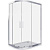 Душевое ограждение BAS R-120-C-CH