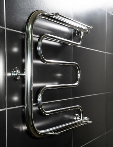 Полотенцесушитель Evicon МП-обр,500х600 с полкой