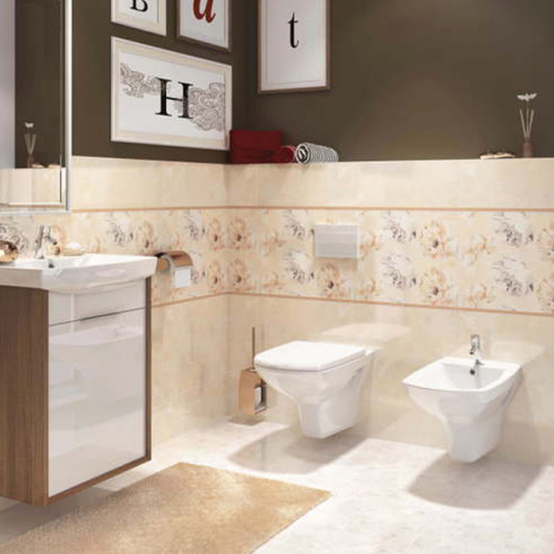 Унитаз подвесной Cersanit Carina New Clean ON с сиденьем микролифт