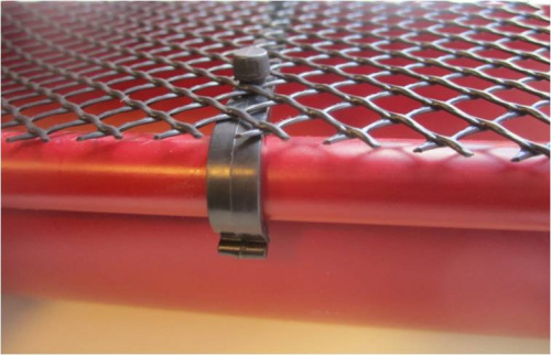 Сетка для защиты желоба от листьев 3,0*0,15м Murol