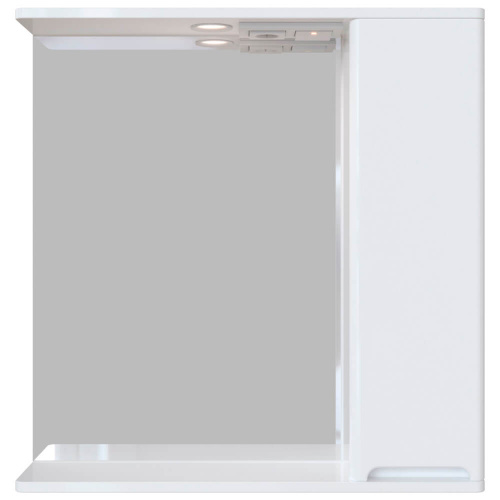 Шкаф зеркальный Sanstar Адель 70 см правый, с подсветкой